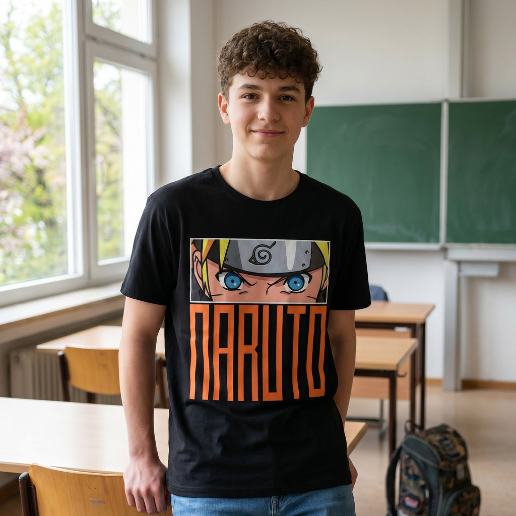 Image produit Naruto - Eyes T-Shirt noir