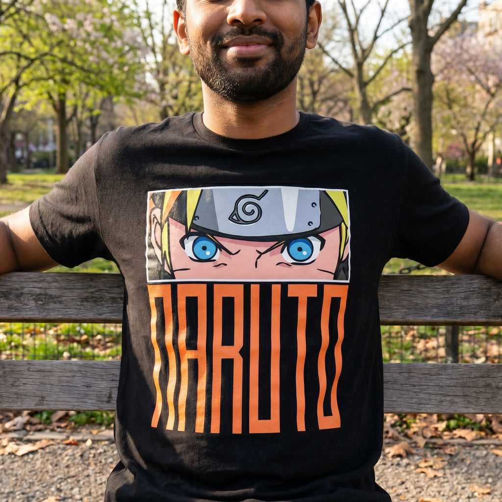 Image produit Naruto - Eyes T-Shirt noir