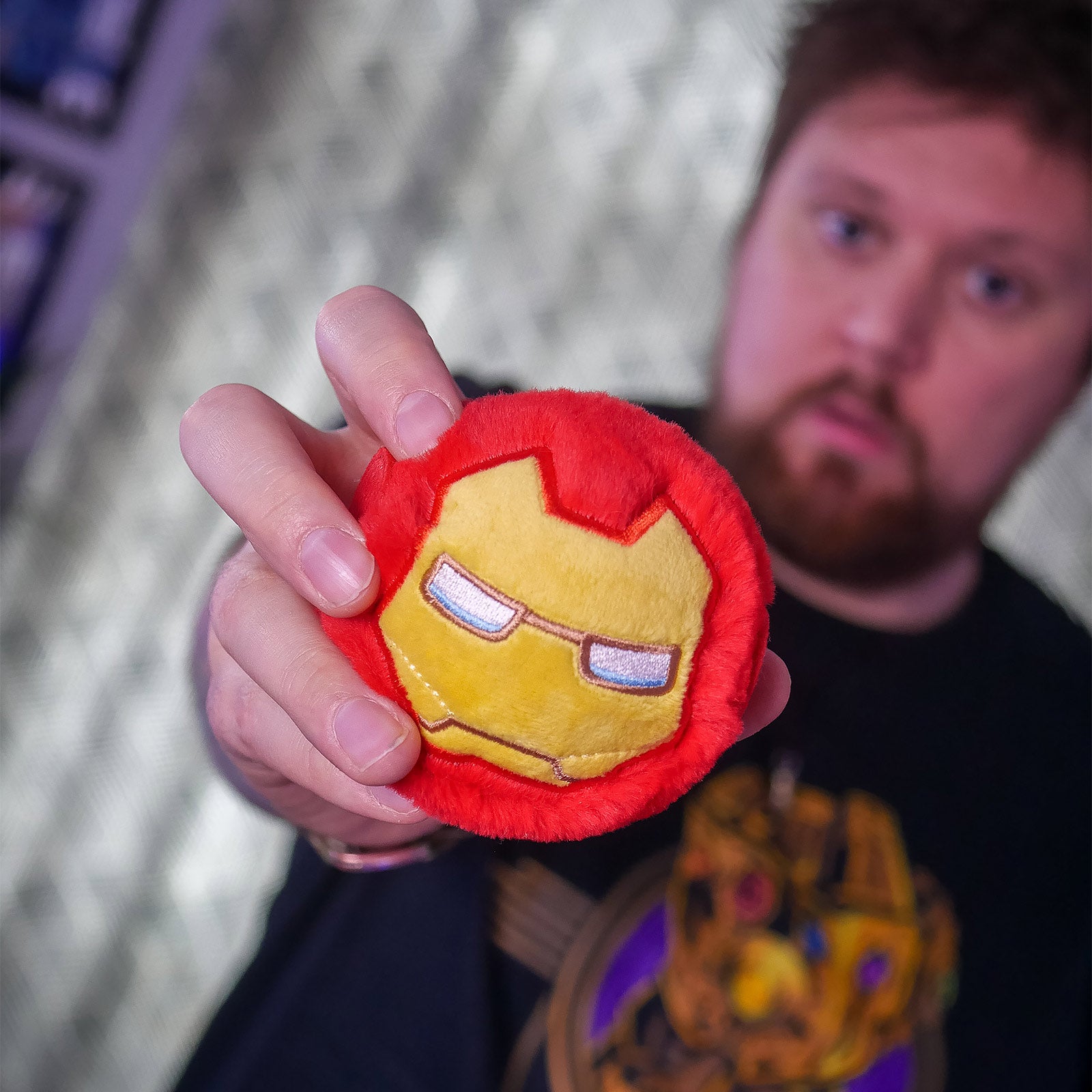 Image produit Iron Man - Ballon en peluche rebondissant Beanie Bouncers