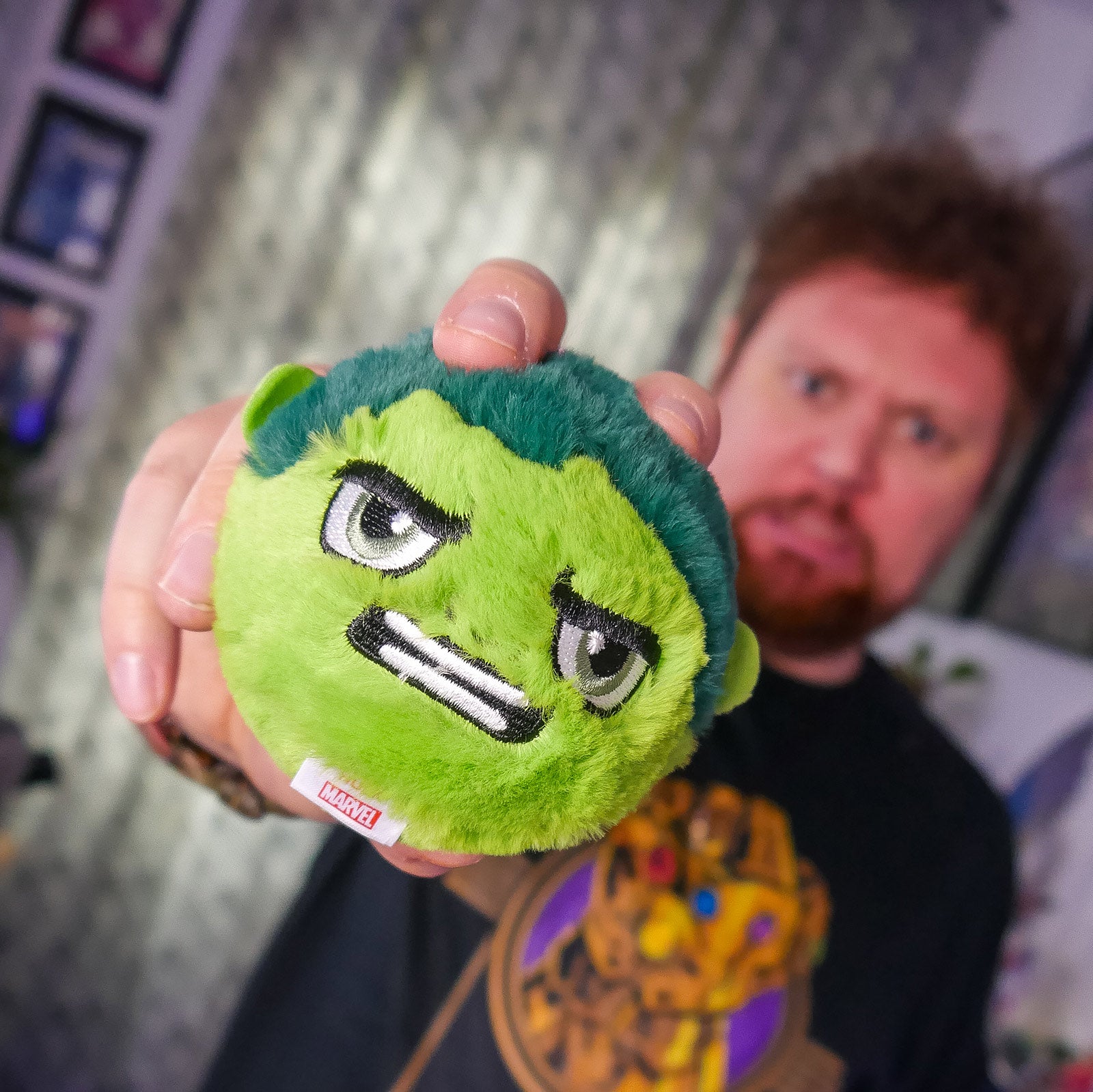 Image produit Hulk - Ballon en peluche rebondissant Beanie Bouncers