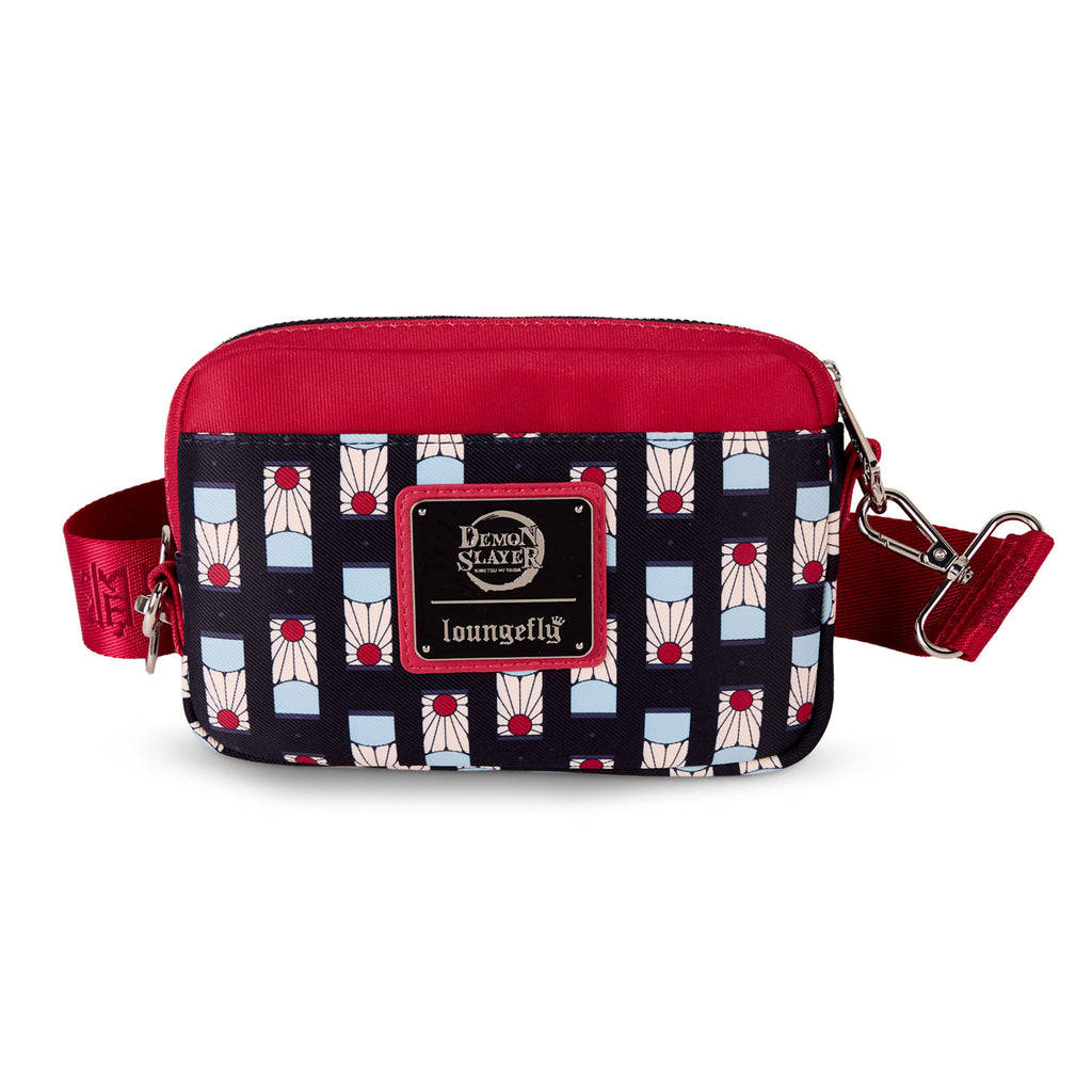 Image produit Demon Slayer - Sac bandoulière Hanafuda avec portefeuille