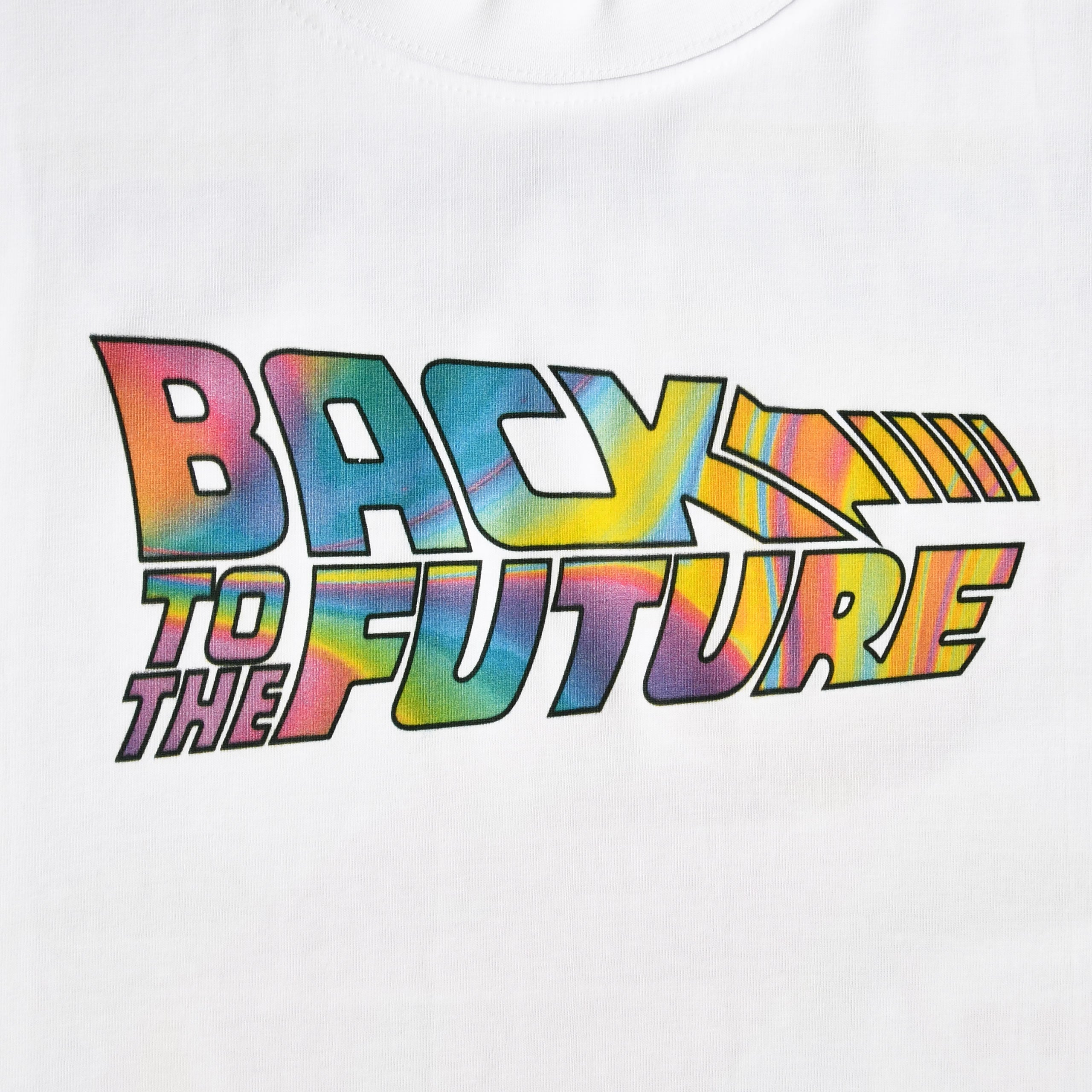 Image produit Retour vers le Futur - T-Shirt Oversize Hoverboard Blanc