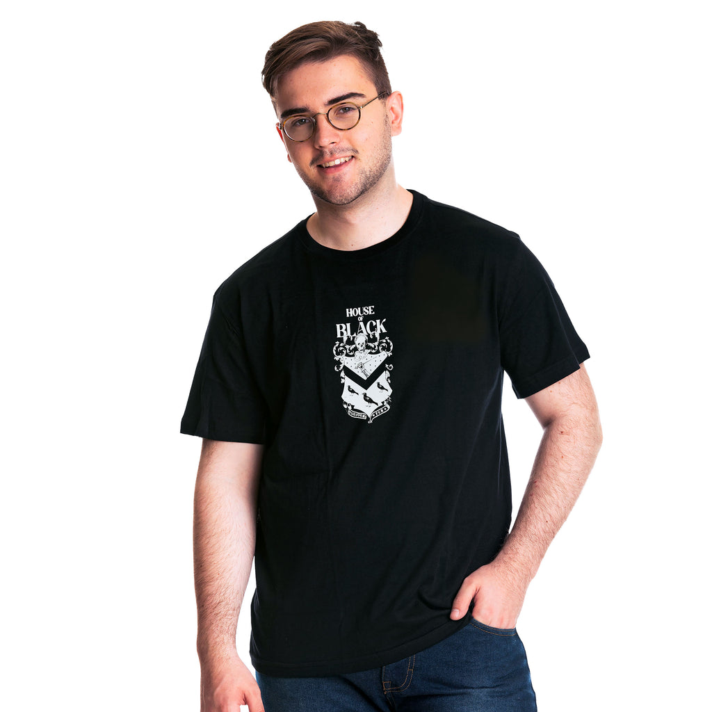 Image produit Harry Potter - T-shirt House of Black noir
