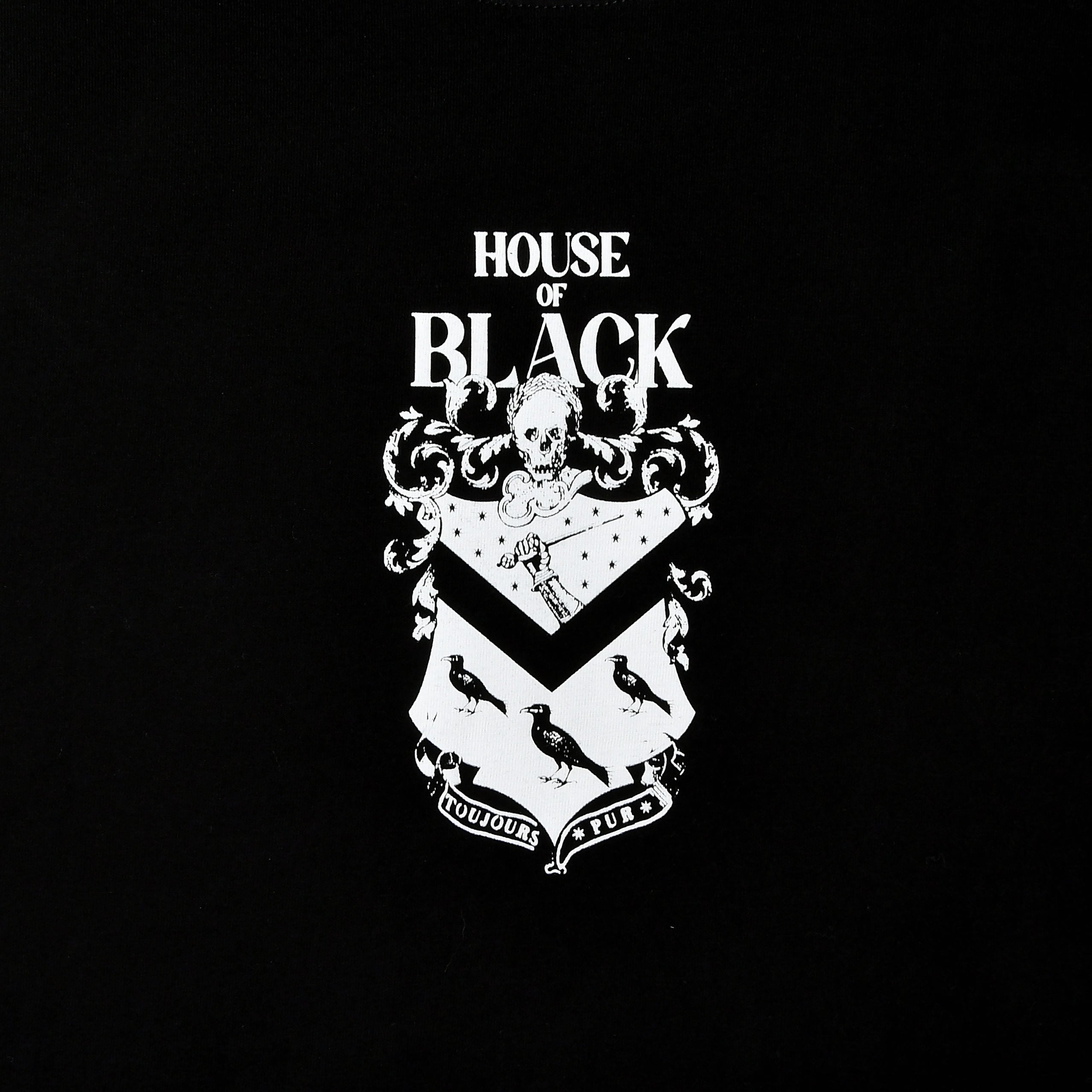 Image produit Harry Potter - T-shirt House of Black noir