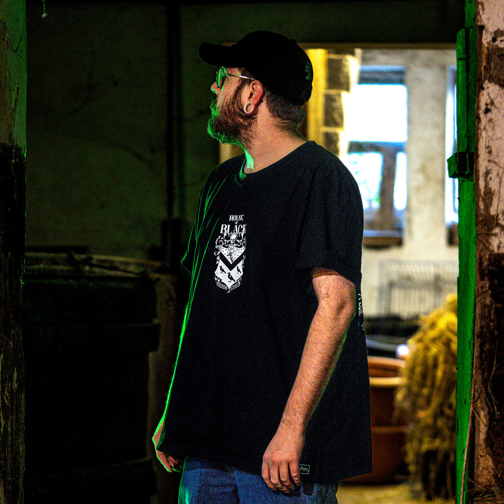 Image produit Harry Potter - T-shirt House of Black noir