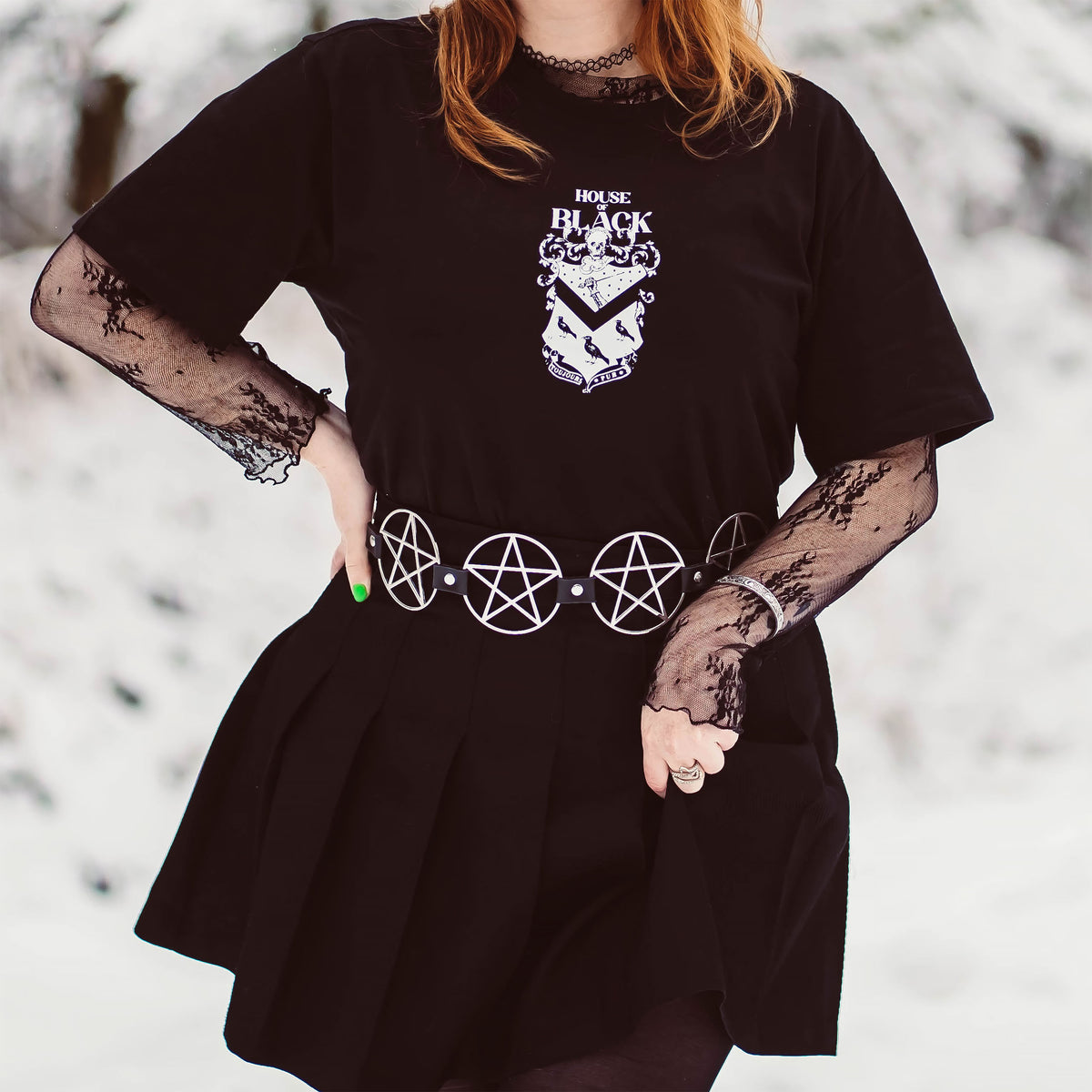 Image produit Harry Potter - T-shirt House of Black noir