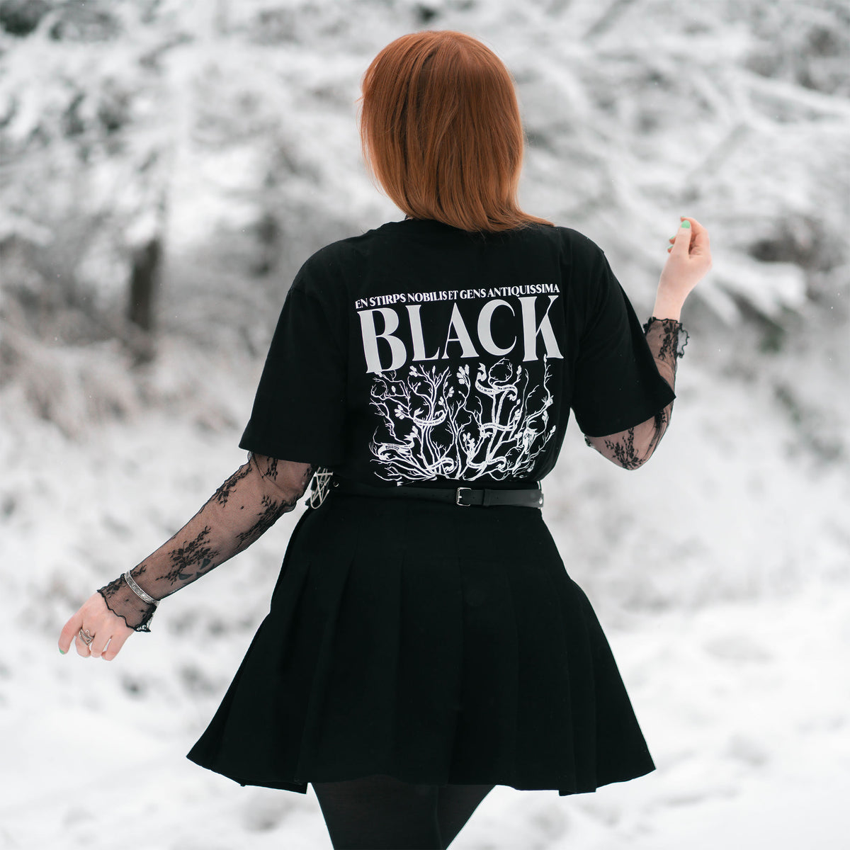 Image produit Harry Potter - T-shirt House of Black noir
