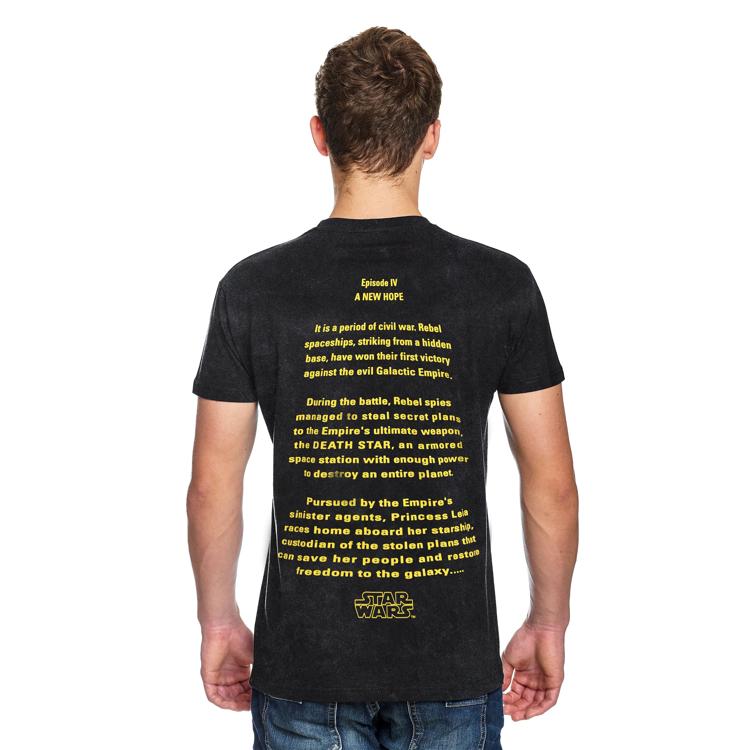 Image produit Star Wars - T-shirt Logo Gris