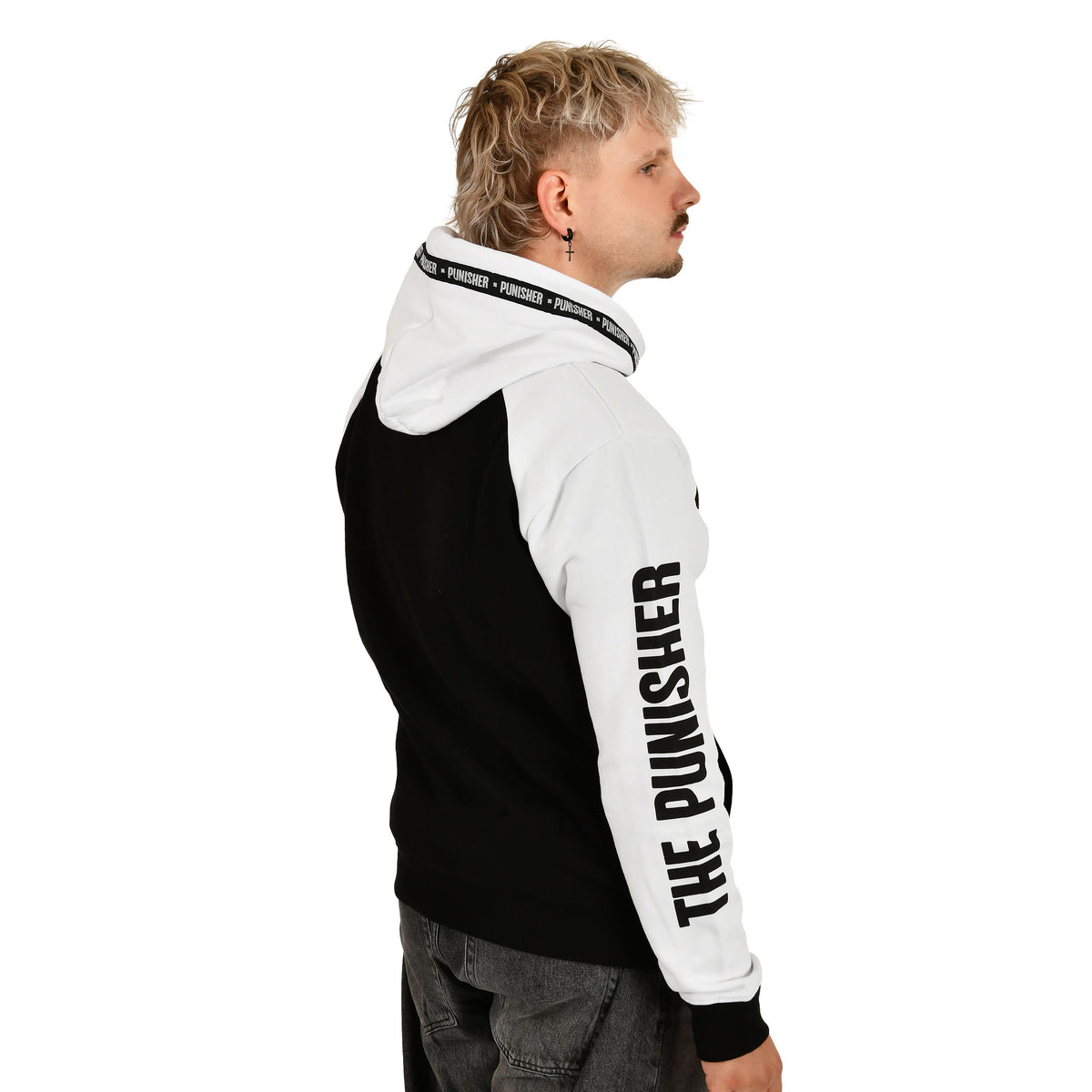 Image produit Punisher - Sweat à capuche logo noir