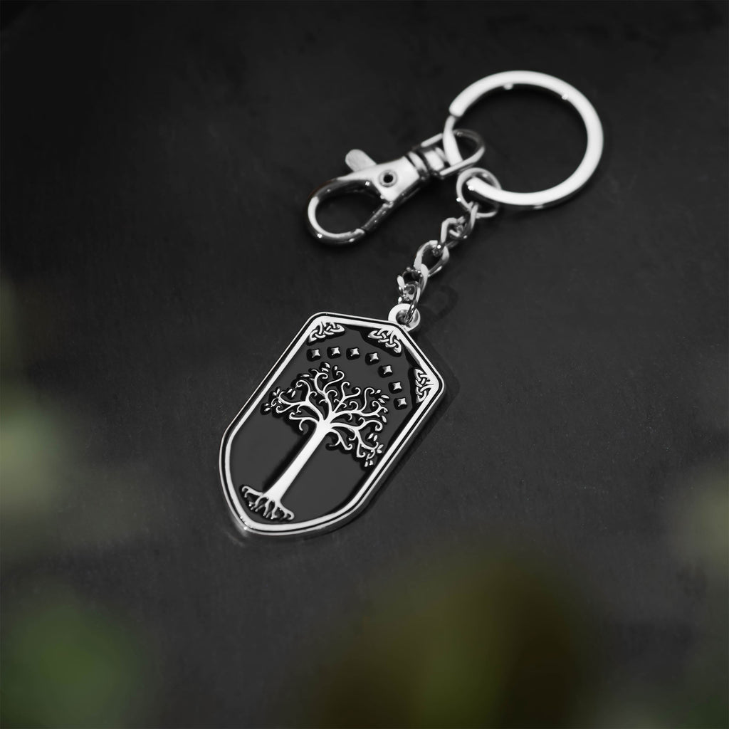 Image produit Porte-clés Arbre Blanc de Gondor - Le Seigneur des Anneaux