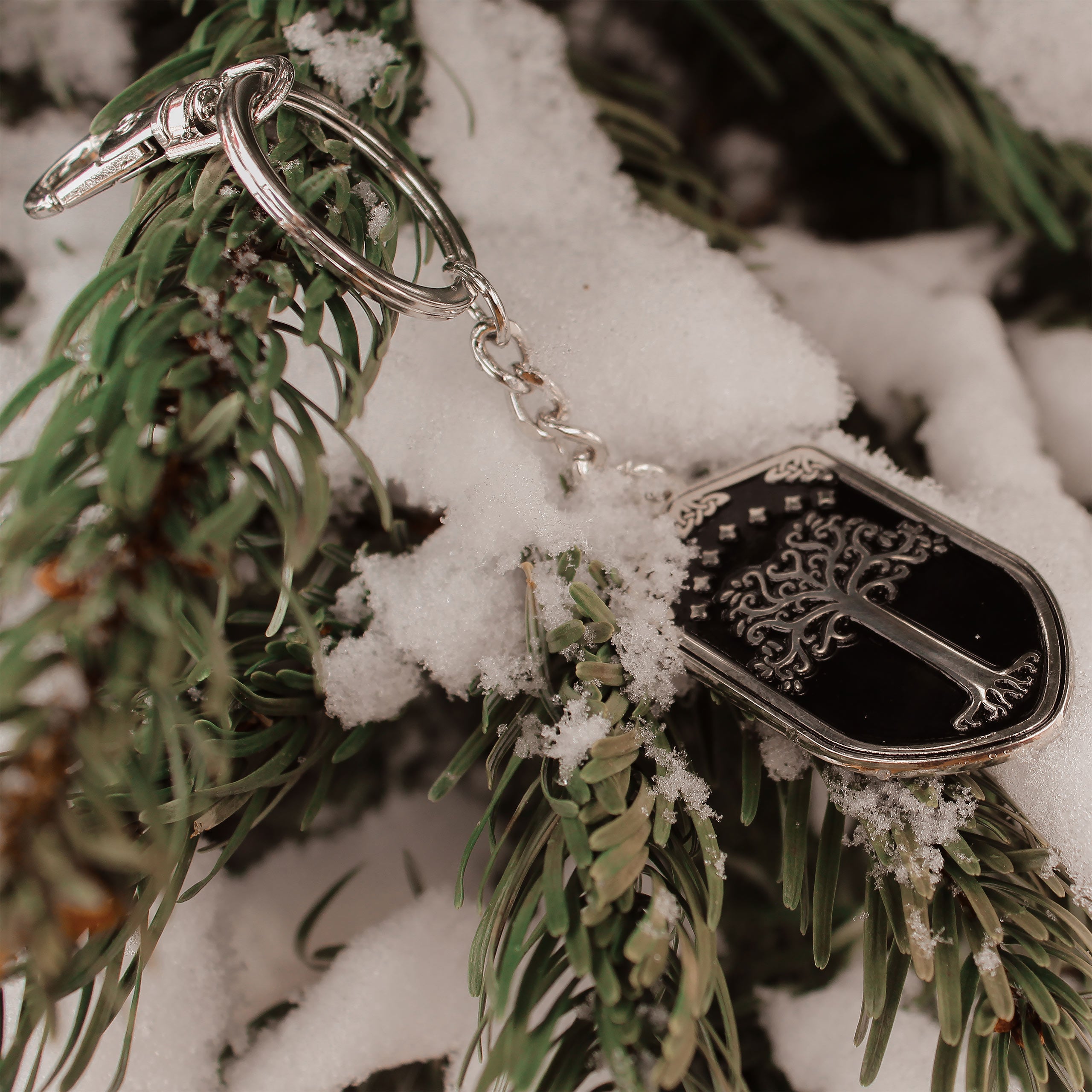 Image produit Porte-clés Arbre Blanc de Gondor - Le Seigneur des Anneaux