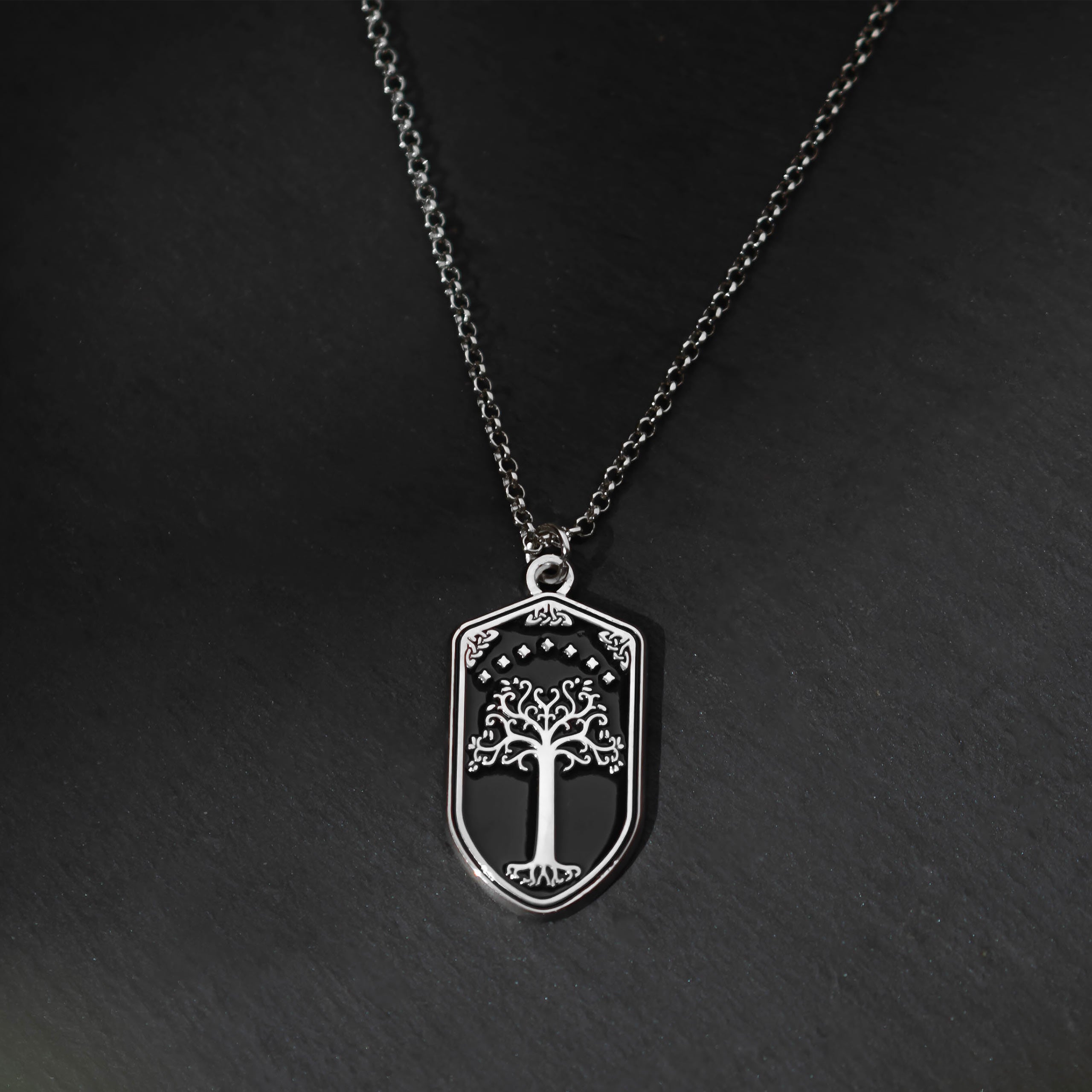 Image produit Collier Arbre Blanc du Gondor - Le Seigneur des Anneaux