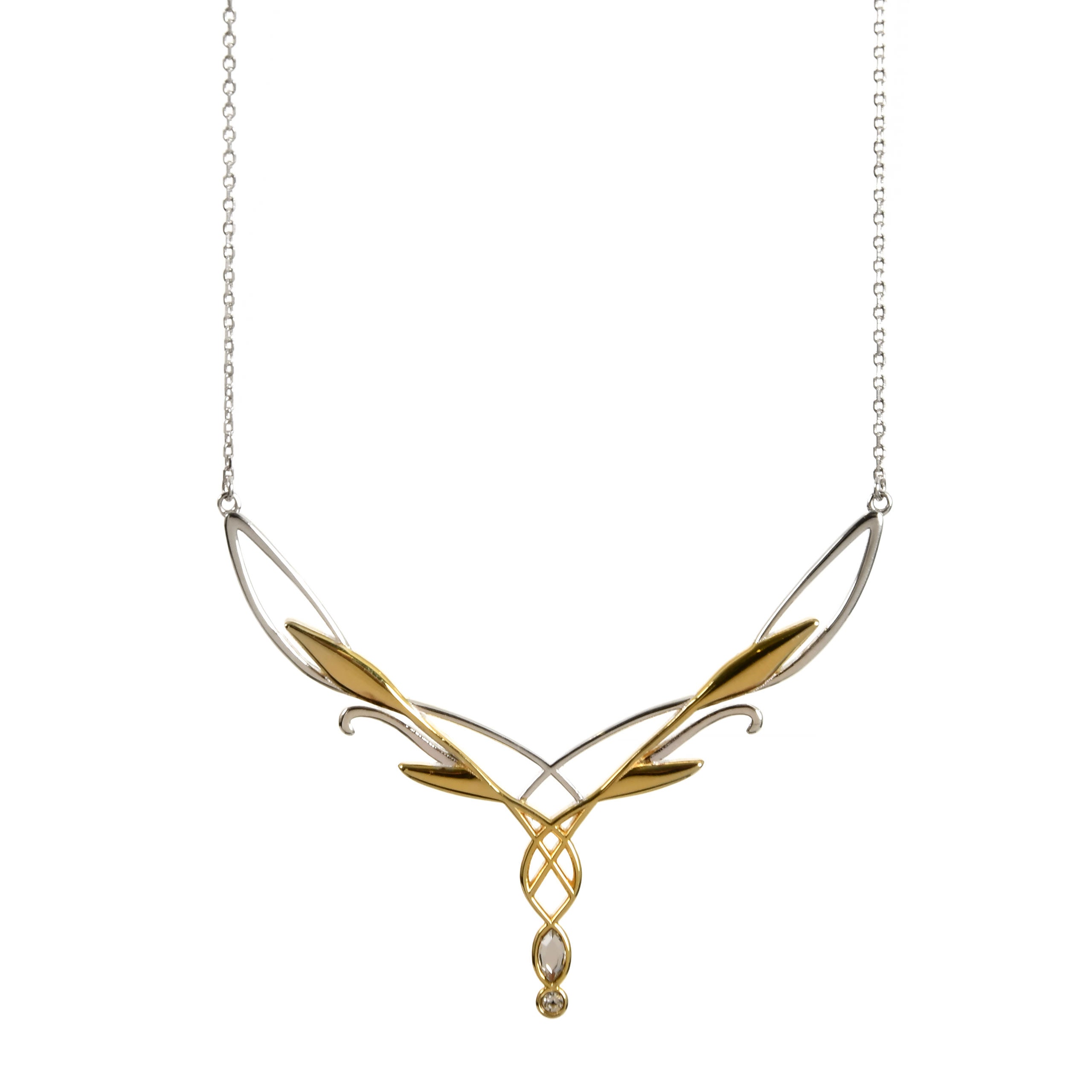 Image produit Collier Diadème Galadriel en Argent 925 - Le Seigneur des Anneaux