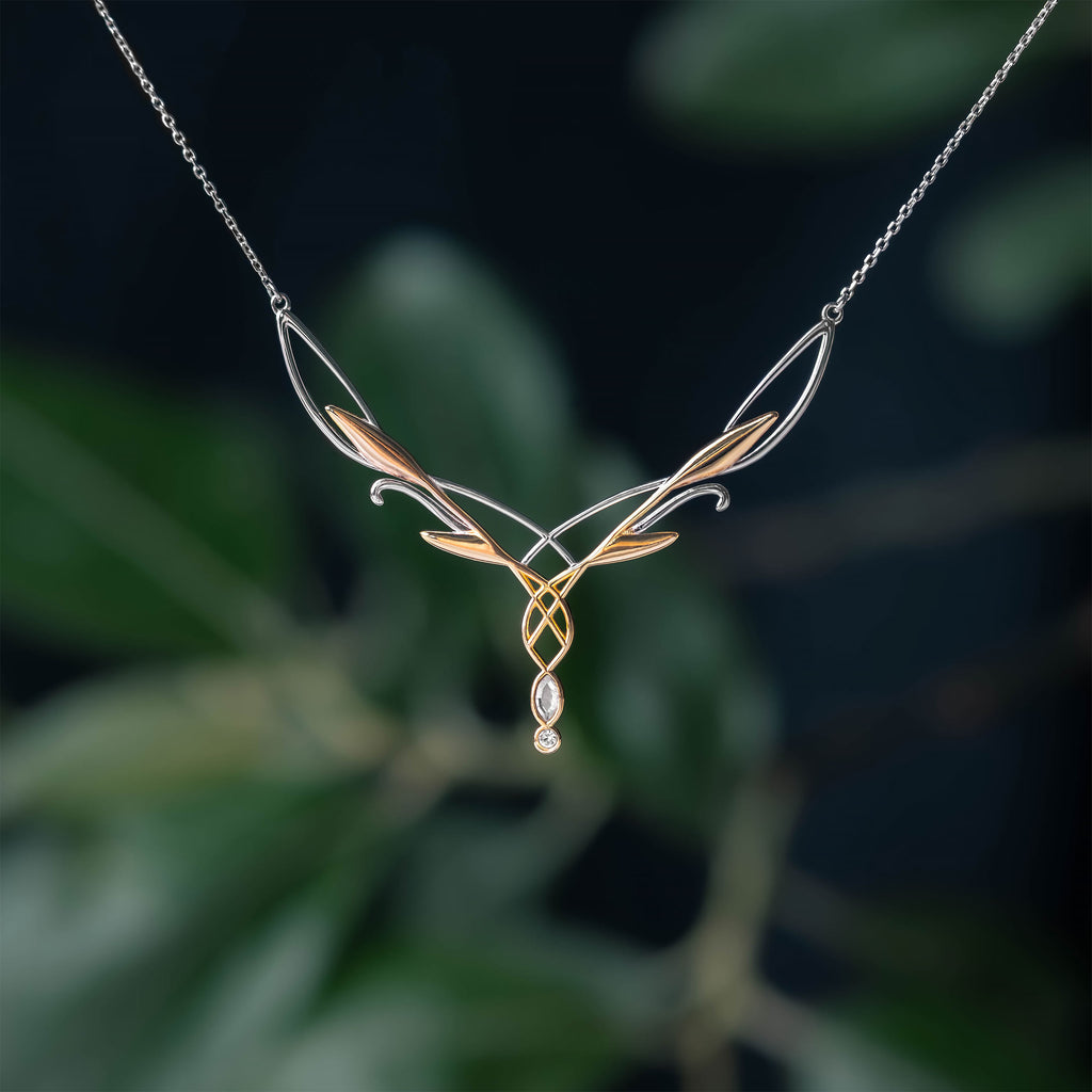 Image produit Collier Diadème Galadriel en Argent 925 - Le Seigneur des Anneaux