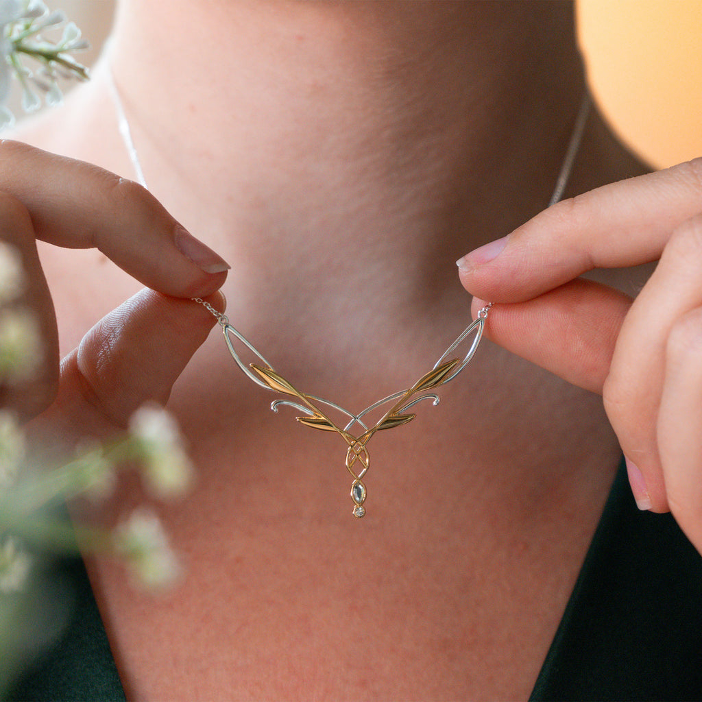 Image produit Collier Diadème Galadriel en Argent 925 - Le Seigneur des Anneaux