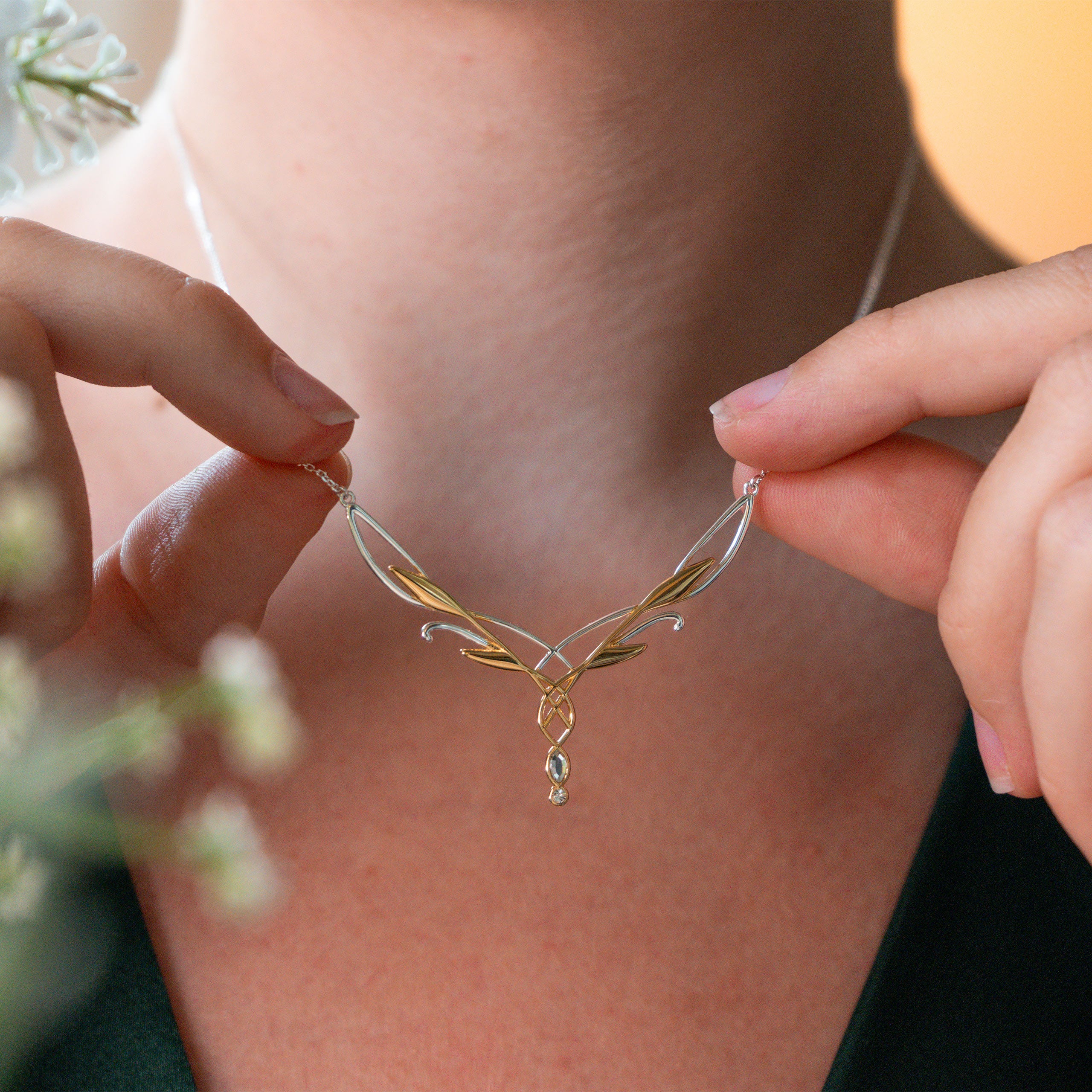 Image produit Collier Diadème Galadriel en Argent 925 - Le Seigneur des Anneaux