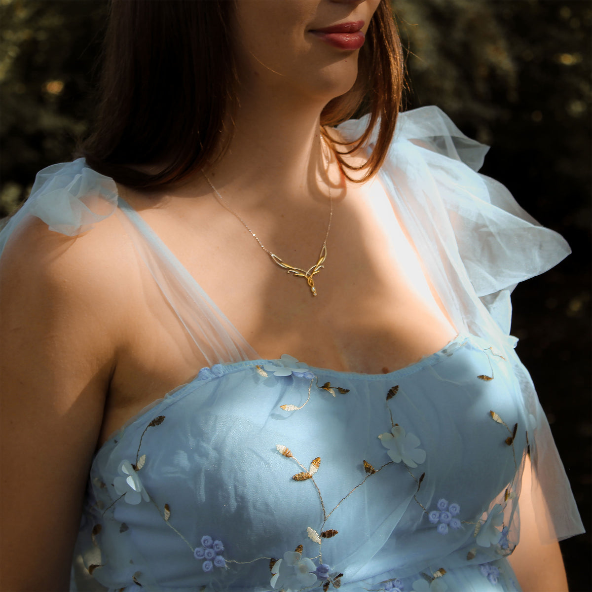 Image produit Collier Diadème Galadriel en Argent 925 - Le Seigneur des Anneaux