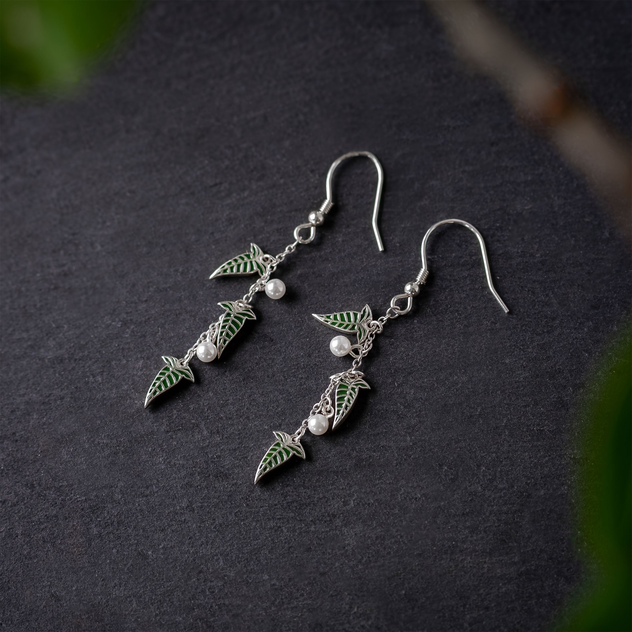 Product image Elven Leaf Earrings 925 Sterling Silver - The Lord of the Rings