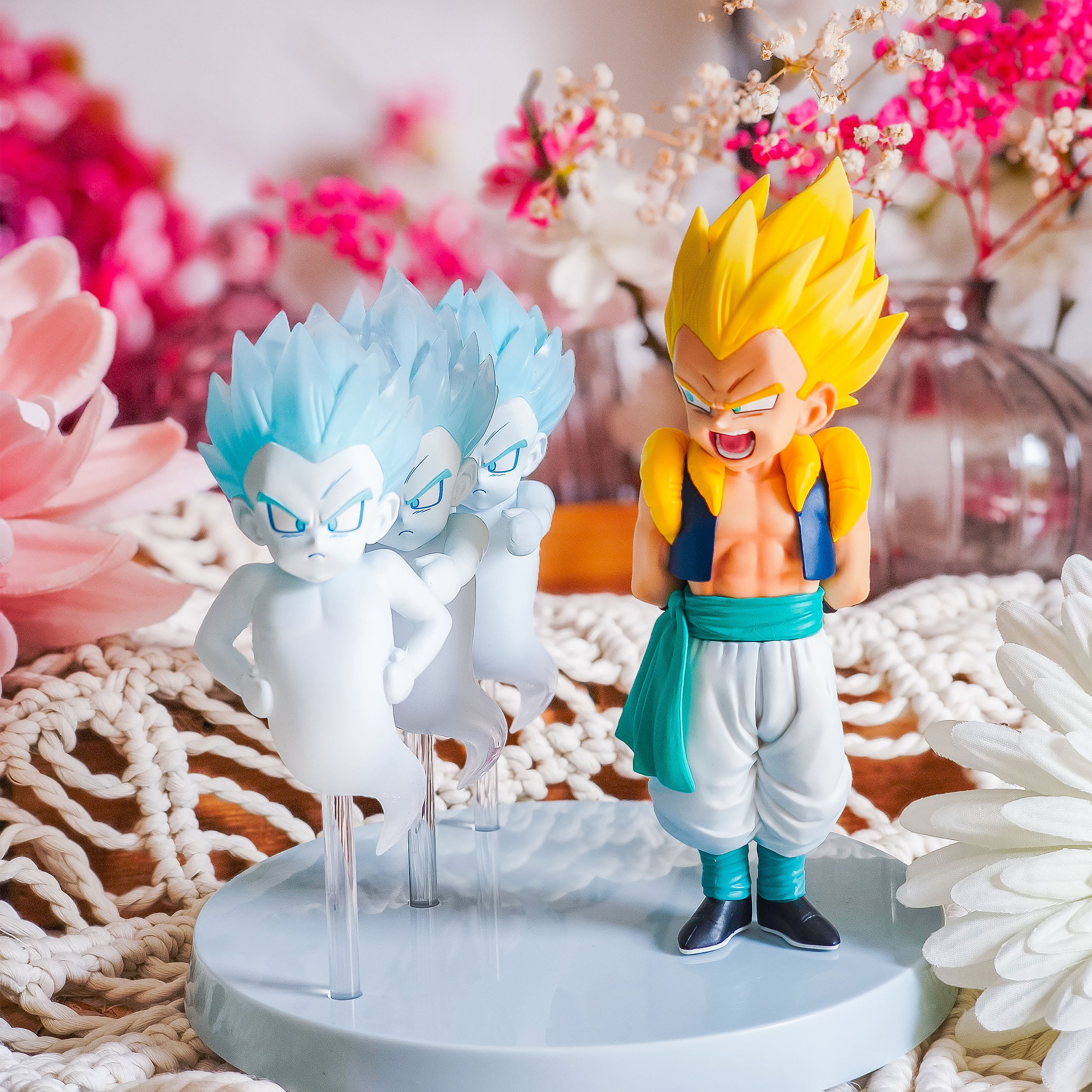 Image produit Dragon Ball Z - Super Saiyan Gotenks et fantôme Dragon History II Ichibansho set de figurines