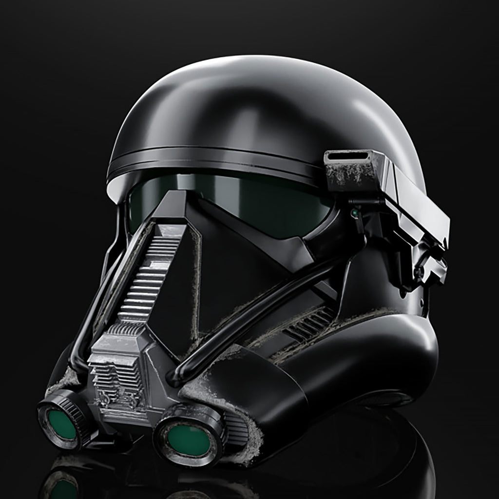 Image produit Star Wars – Casque réplique Imperial Death Trooper Black Series avec lumière