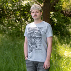 Image produit Dragons - T-shirt croquis Fureur Nocturne gris