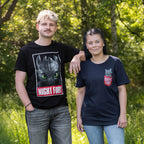 Image produit Dragons - T-shirt Poster Night Fury Noir