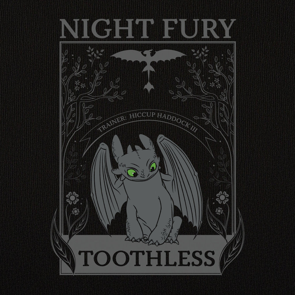 Image produit Dragons - T-shirt Femme Night Fury Noir