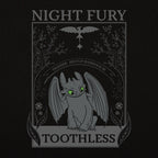 Image produit Dragons - T-shirt Femme Night Fury Noir
