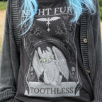 Image produit Dragons - T-shirt Femme Night Fury Noir