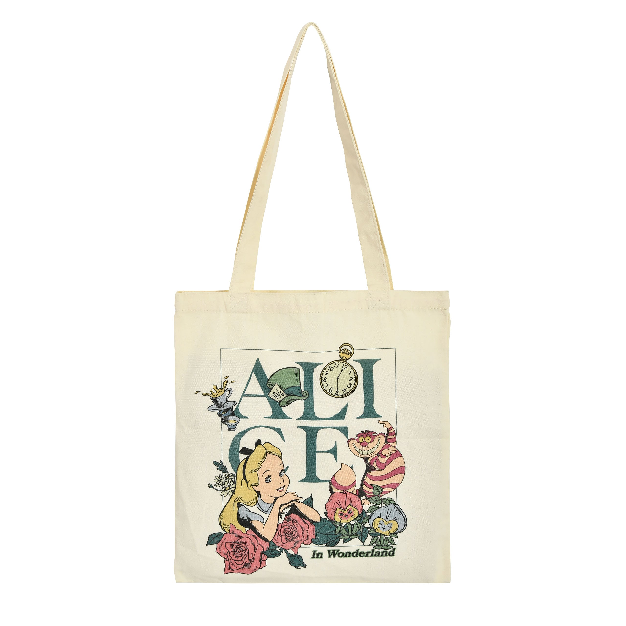 Image produit Alice au Pays des Merveilles - Sac en toile Fleur