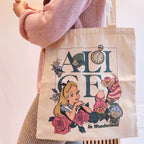 Image produit Alice au Pays des Merveilles - Sac en toile Fleur