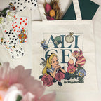 Image produit Alice au Pays des Merveilles - Sac en toile Fleur