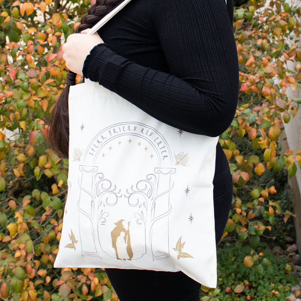 Image produit Le Seigneur des Anneaux - Le Sac en Toile Portes de Durin