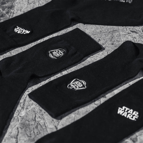 Image produit Star Wars - Lot de 2 paires de chaussettes logo Dark Vador noir
