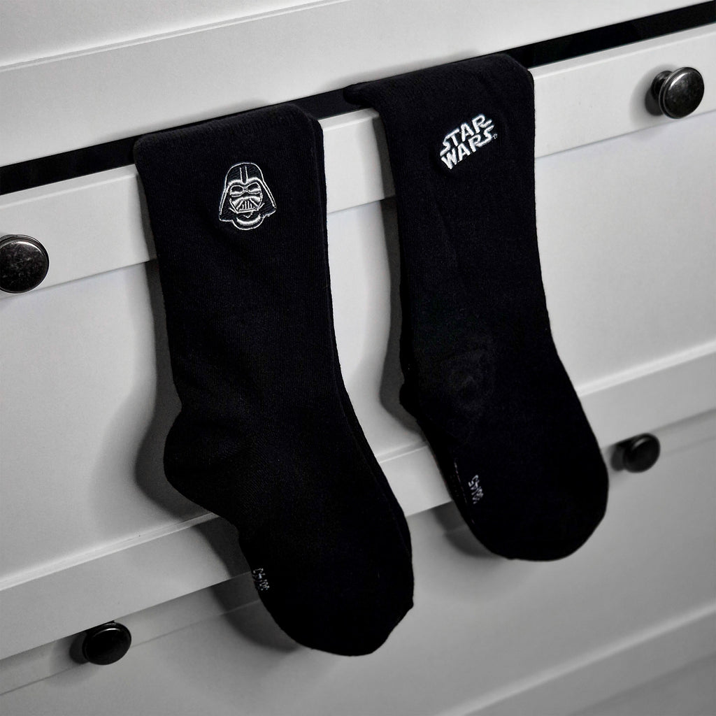 Image produit Star Wars - Lot de 2 paires de chaussettes logo Dark Vador noir