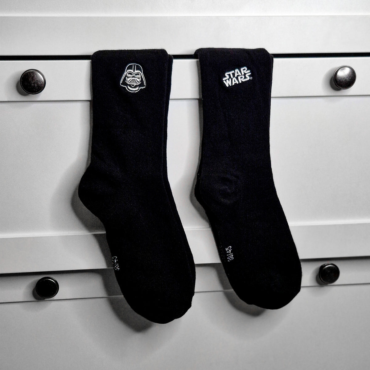 Image produit Star Wars - Lot de 2 paires de chaussettes logo Dark Vador noir
