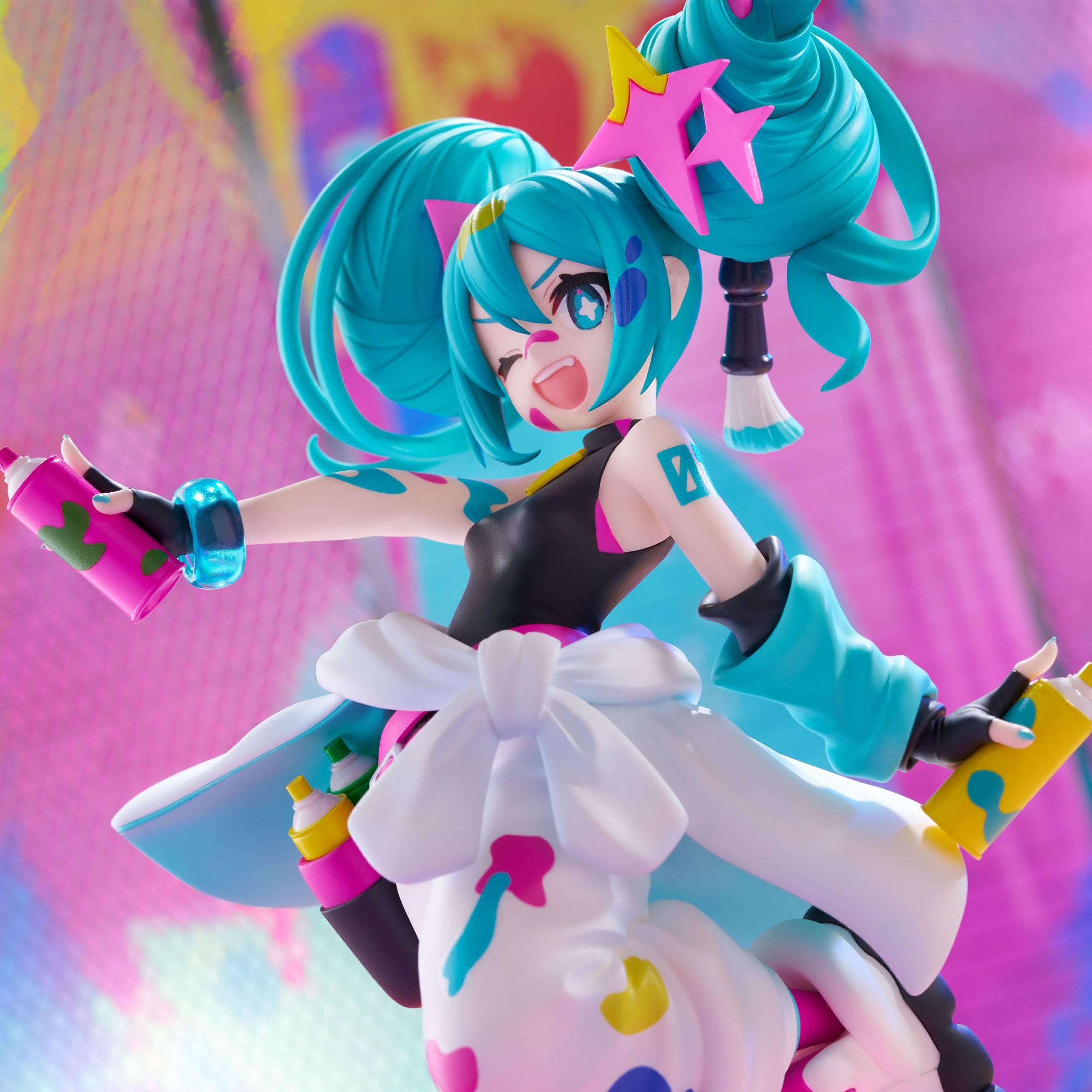 Product image Hatsune Miku - Miku Paint Girl Trio-Try-iT Figure