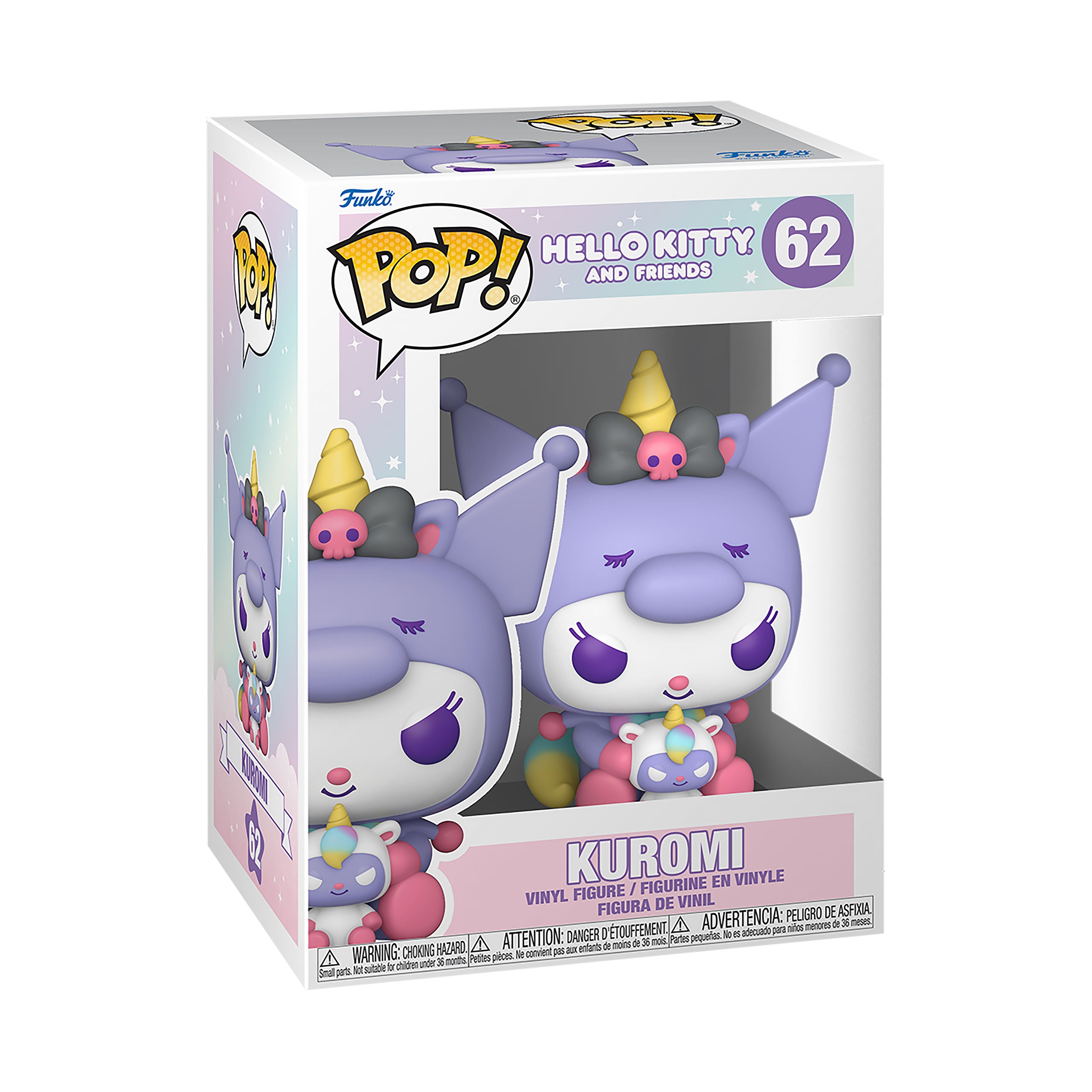 Image produit Sanrio - Kuromi Licorne Hello Kitty and Friends Figurine Funko Pop