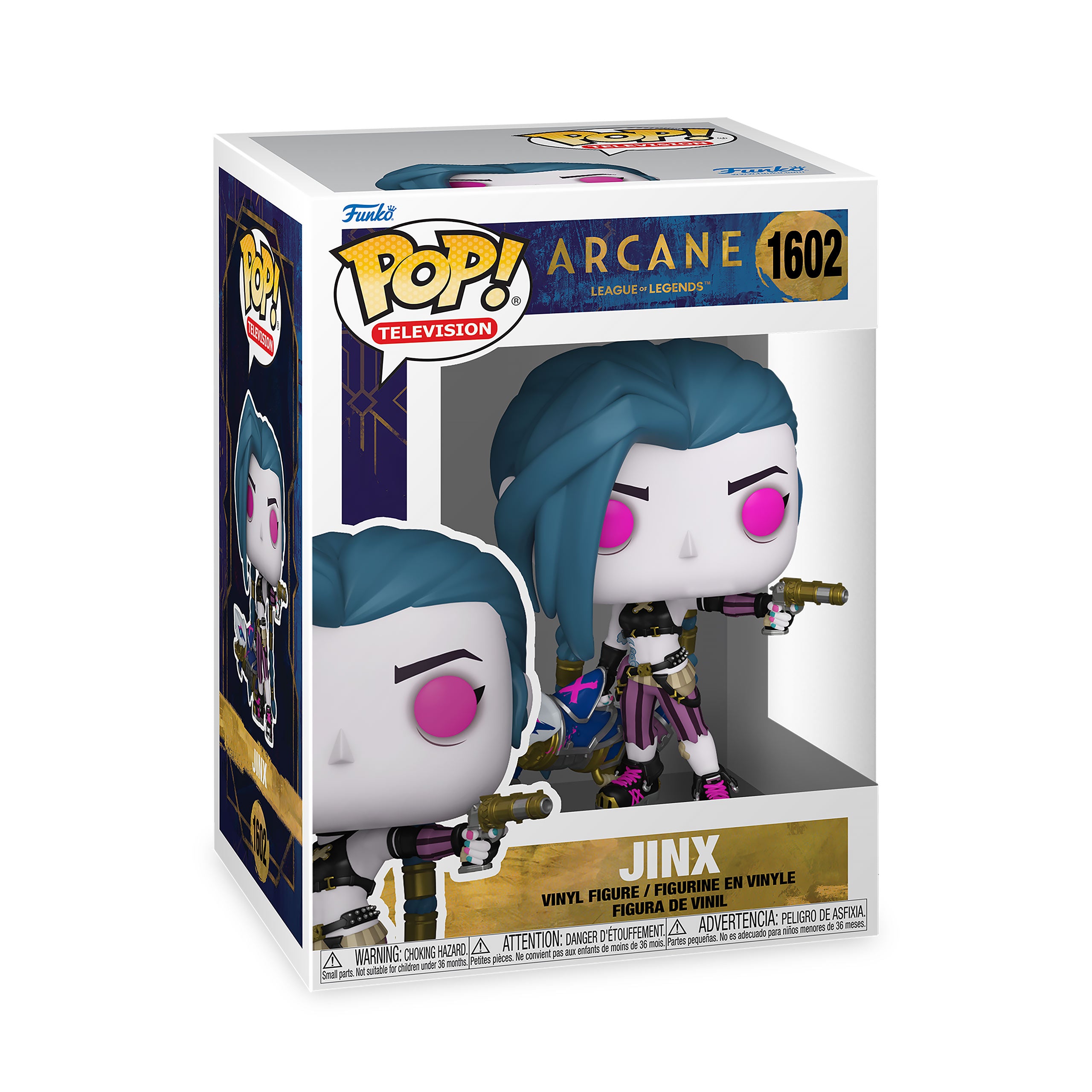 Image produit League of Legends : Arcane - Figurine Funko Pop Jinx