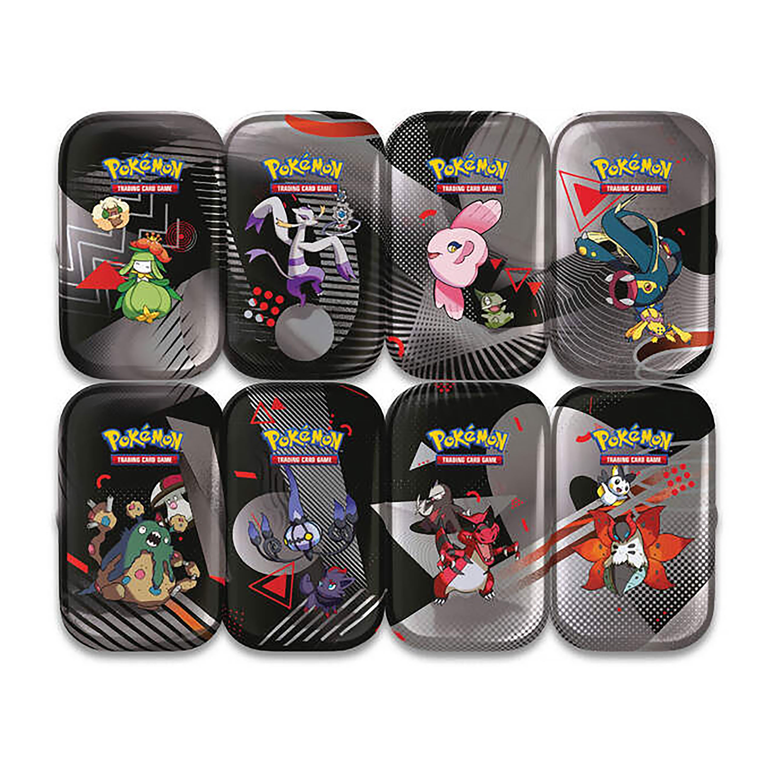 Image produit Pokemon - Éclairs Noirs & Flamme Blanche Cartes à Collectionner Tin Box 8-Display