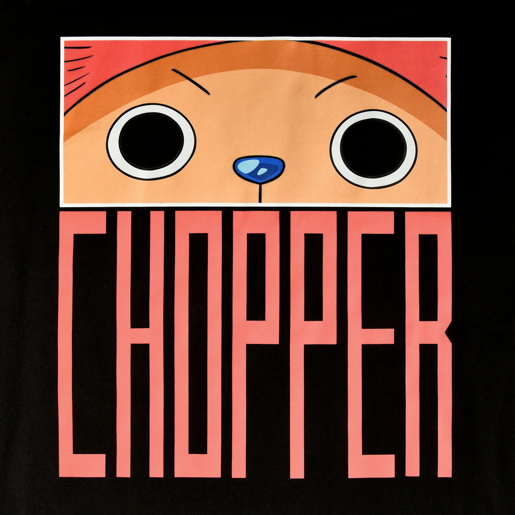 Image produit One Piece - T-Shirt Tony Chopper Eyes noir