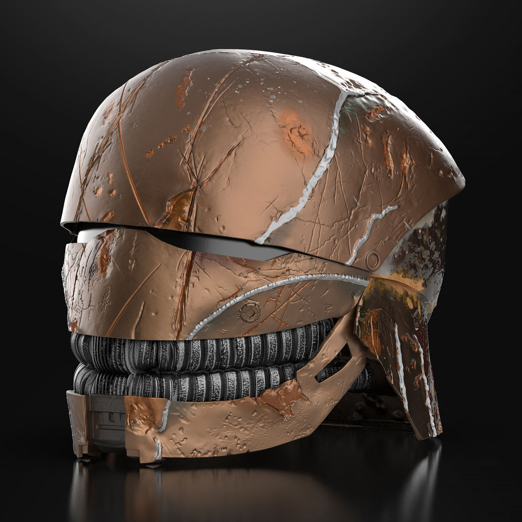 Image produit Star Wars The Acolyte - Qimir The Stranger Réplique de casque Black Series