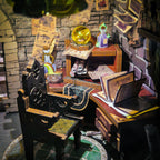 Image produit Darkness Common Room Book Nook - maquette en bois pour fans de Harry Potter