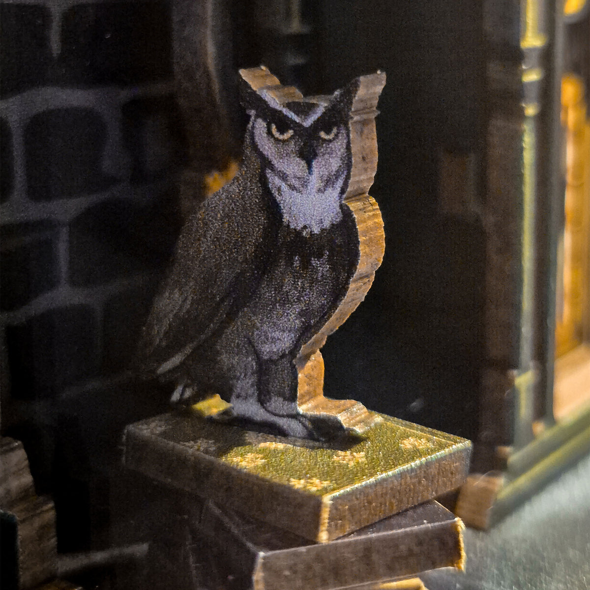 Image produit Darkness Common Room Book Nook - maquette en bois pour fans de Harry Potter