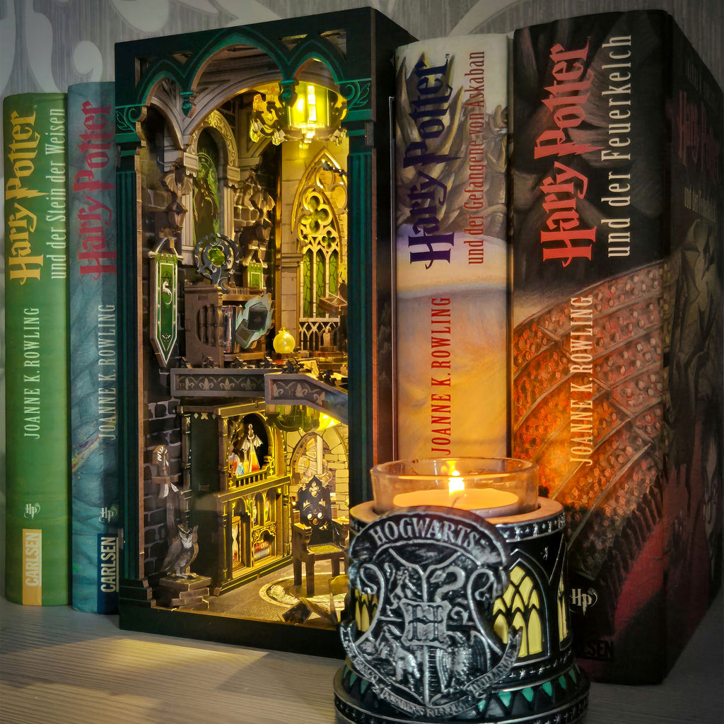 Image produit Darkness Common Room Book Nook - maquette en bois pour fans de Harry Potter
