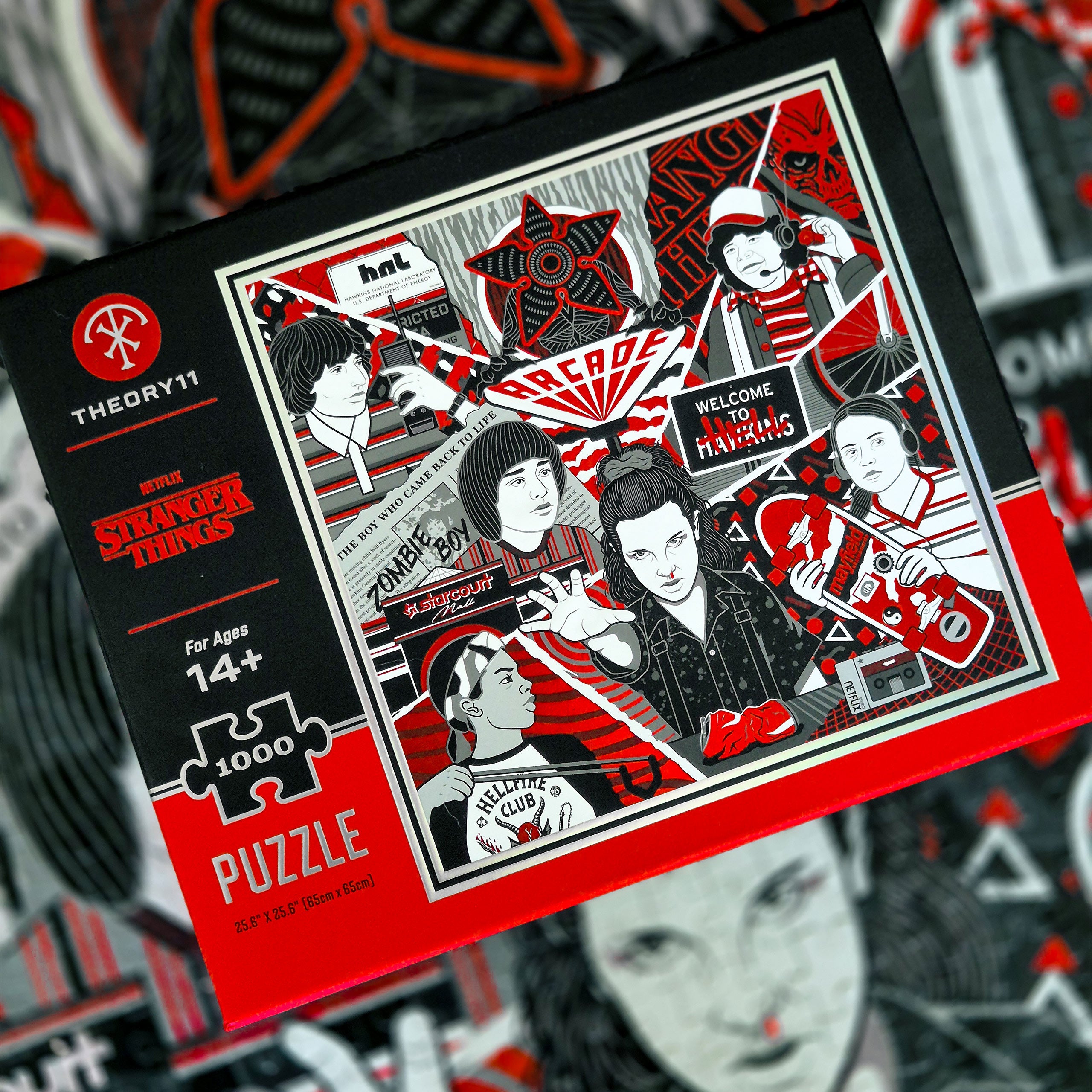 Image produit Stranger Things - Puzzle Premium Upside Down
