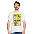 Image produit T-shirt Meow pour les fans de Night of the Living Cat blanc