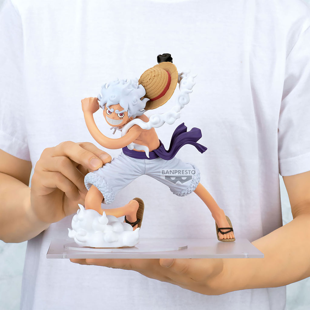 Image produit One Piece : Gear 5 - Figurine Monkey D. Luffy Grandista