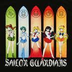 Image produit Sailor Moon - Sailor Guardians Inner Senshi T-shirt noir