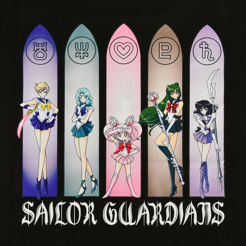 Image produit Sailor Moon - Sailor Guardians Outer Senshi T-shirt noir